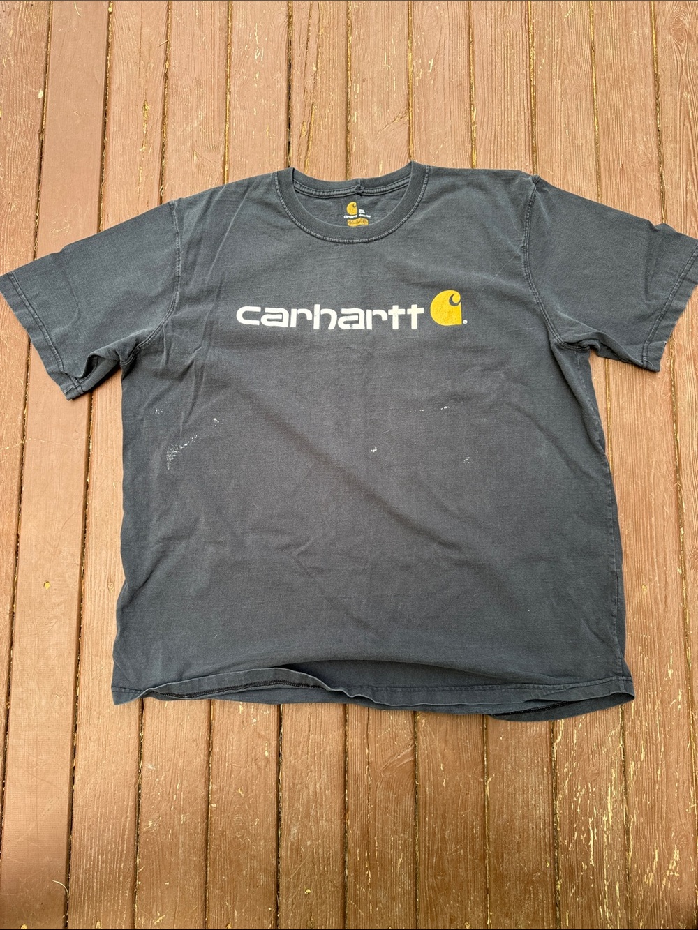 Carhartt unisexpainter work shirt Black Short-Sleeve Logo Tee xxl